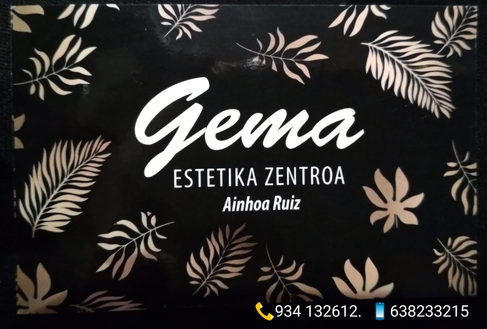 Gema, estetika zentroa