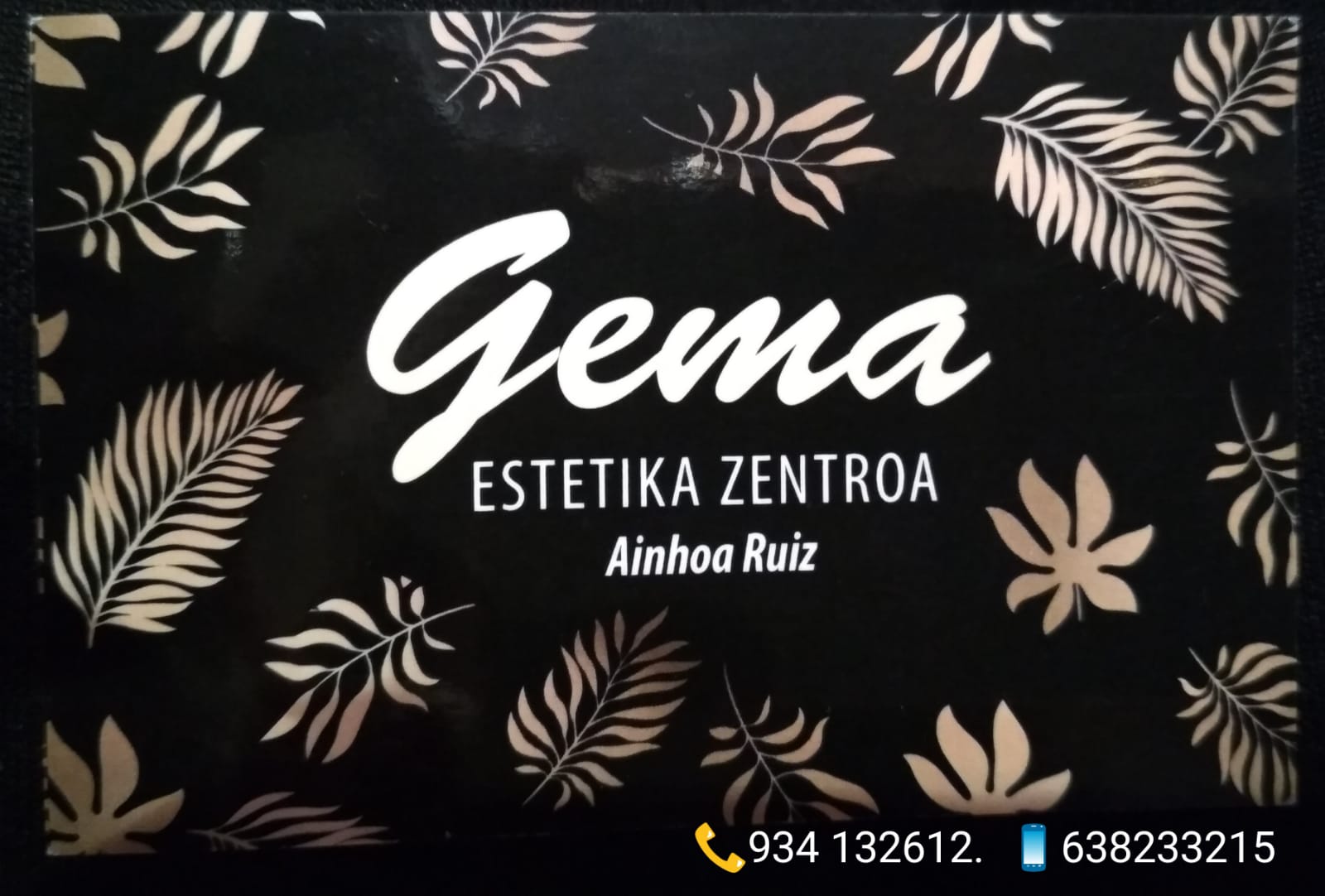 Gema, estetika zentroa